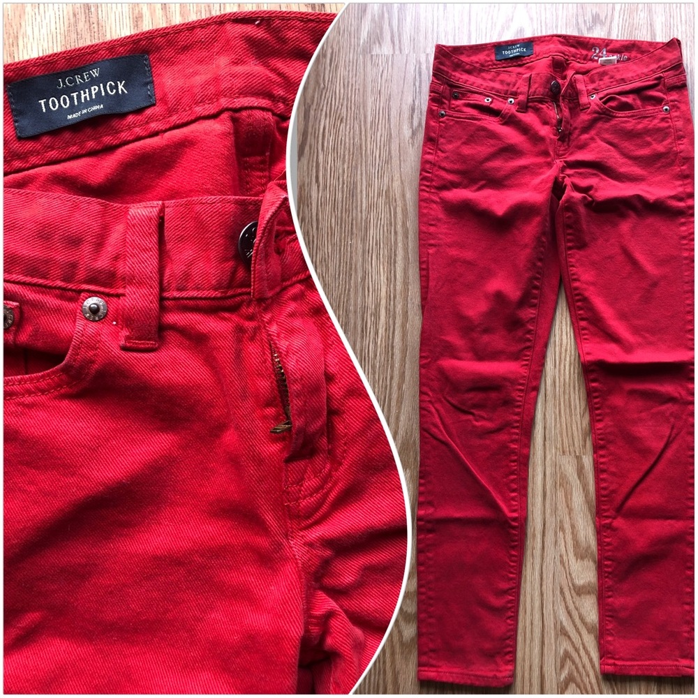 J. Crew Toothpick Skinny Ankle Pants
